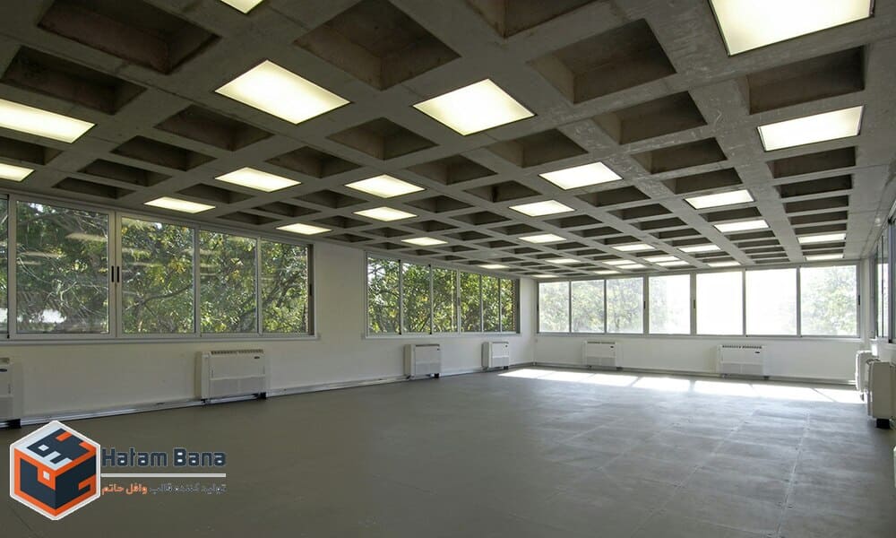 تصویر سقف وافل