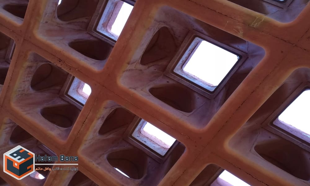 تصویر سقف وافل