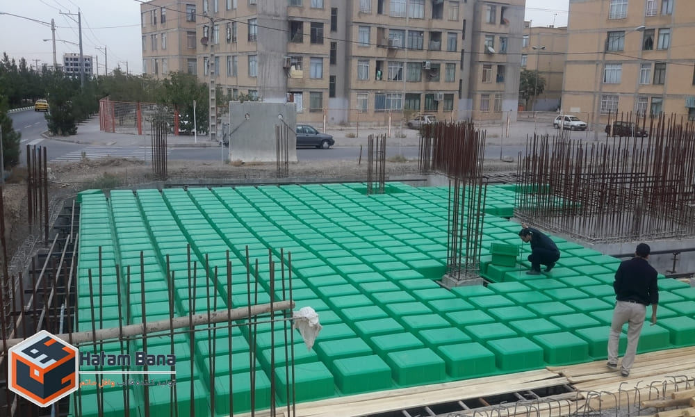 تصویر سقف وافل